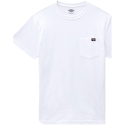Oblačila Moški Majice & Polo majice Dickies Porterdale T-Shirt - White Bela