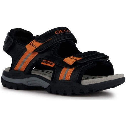 Čevlji  Dečki Športni sandali Geox  Črna