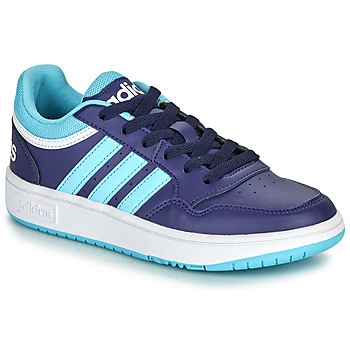 Čevlji  Dečki Nizke superge Adidas Sportswear HOOPS 3.0 K Modra