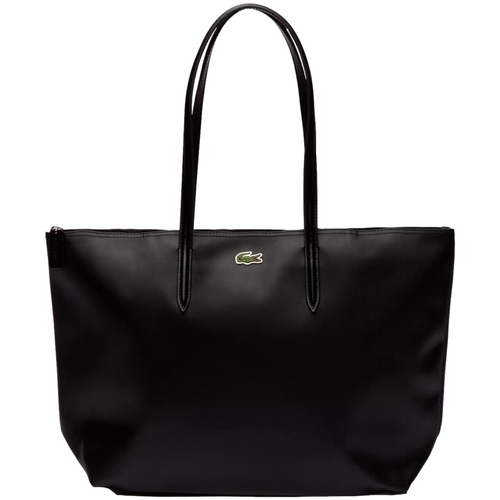Torbice Ženske Denarnice Lacoste L.12.12 Concept Zip Tote Bag - Noir Črna