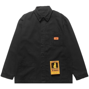 Oblačila Moški Plašči Service Works Classic Coverall Jacket - Black Črna