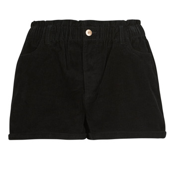 Oblačila Ženske Kratke hlače & Bermuda Only ONLCUBA-FLORA HW PB CORD SHORTS PNT Črna