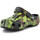 Čevlji  Otroci Sandali & Odprti čevlji Crocs Classic Spray Camo Clog Kids BLACK 208305-001 Večbarvna