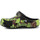 Čevlji  Otroci Sandali & Odprti čevlji Crocs Classic Spray Camo Clog Kids BLACK 208305-001 Večbarvna