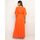Oblačila Ženske Obleke La Modeuse 66762_P155477 Oranžna