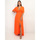 Oblačila Ženske Obleke La Modeuse 66762_P155477 Oranžna