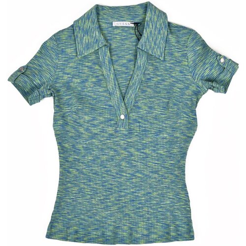 Oblačila Ženske Majice & Polo majice Guess W3GP30 KBPR2 Zelena