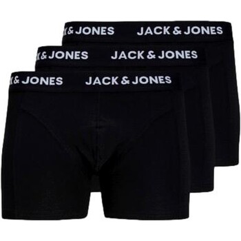 Spodnje perilo Moški Spodnje hlače Jack & Jones PACK 3 CALZONCILLO NEGROS JACK&JONES 12171944 Črna