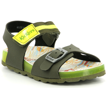 Čevlji  Dečki Sandali & Odprti čevlji Kickers Sostreet Zelena