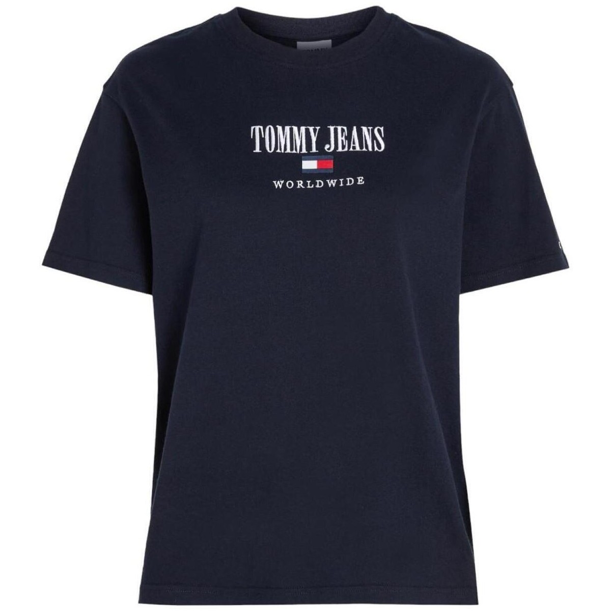 Oblačila Ženske Majice s kratkimi rokavi Tommy Hilfiger  Modra