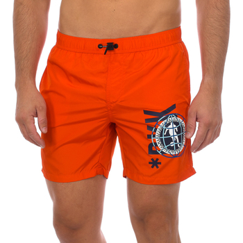 Oblačila Moški Kopalke / Kopalne hlače Bikkembergs BKK2MBM05-ORANGE Oranžna