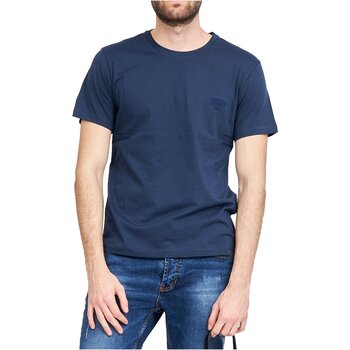 Oblačila Moški Majice s kratkimi rokavi Emporio Armani 211818 3R463 Modra
