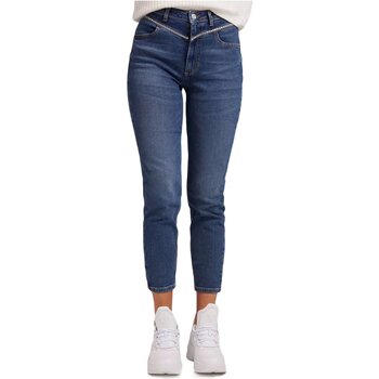 Oblačila Ženske Jeans straight Guess W1PA54 D4PB9 Modra