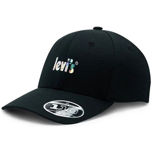 Tekstilni dodatki Ženske Kape s šiltom Levi's LOGO FLEX FIT CAP Črna