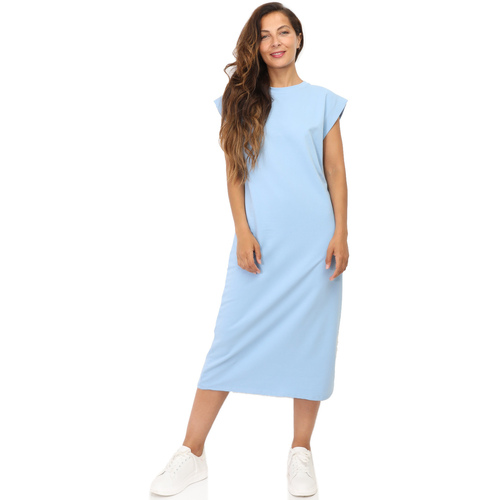 Oblačila Ženske Obleke La Modeuse 67213_P156123 Modra
