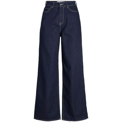 Oblačila Ženske Hlače Jjxx Tokyo Wide Jeans NOOS - Dark Blue Denim Modra