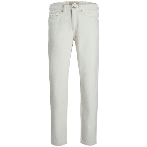 Oblačila Ženske Hlače Jjxx Lisbon Mom Jeans - White Bela