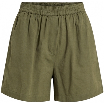 Oblačila Ženske Kratke hlače & Bermuda Vila Chellie Shorts - Four Leaf Clover Zelena