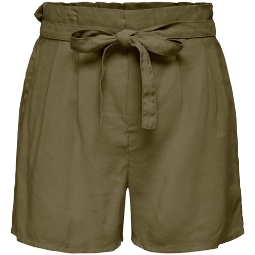 Oblačila Ženske Kratke hlače & Bermuda Only Shorts Aris Life - Martini Zelena