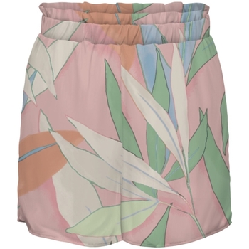 Oblačila Ženske Kratke hlače & Bermuda Only Shorts Alma Life Poly - Coral Cloud Rožnata