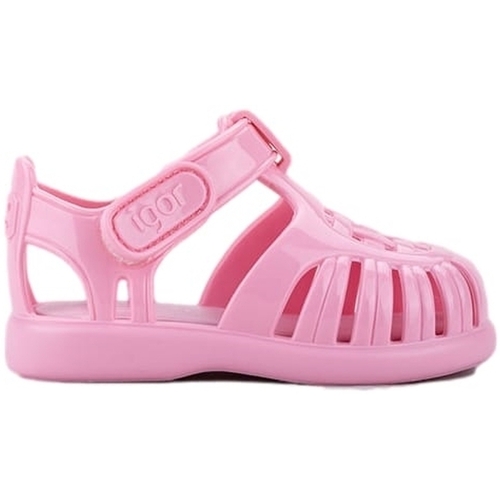 Čevlji  Otroci Sandali & Odprti čevlji IGOR Baby Sandals Tobby Gloss - Pink Rožnata