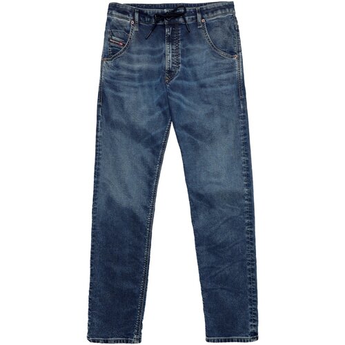 Oblačila Moški Jeans straight Diesel KROOLEY Modra