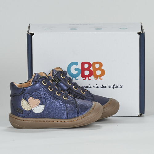 Čevlji  Deklice Visoke superge GBB  Modra