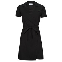 Oblačila Ženske Kratke obleke Lacoste EF7252 Črna