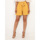 Oblačila Ženske Kratke hlače & Bermuda La Modeuse 67298_P156309 Rumena