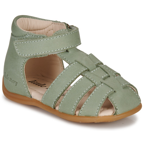 Čevlji  Dečki Sandali & Odprti čevlji Little Mary LEANDRE Zelena