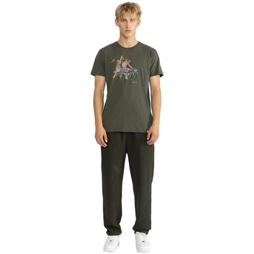 Rvlt Revolution Regular T-Shirt 1333 CYC - Army Zelena