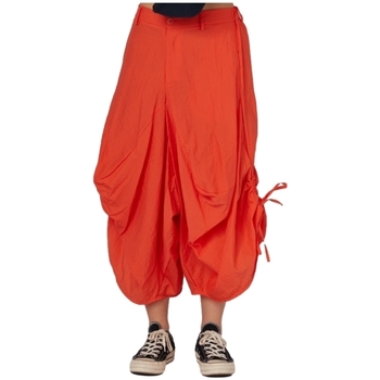 Oblačila Ženske Hlače Wendy Trendy Pants 800075 - Orange Oranžna