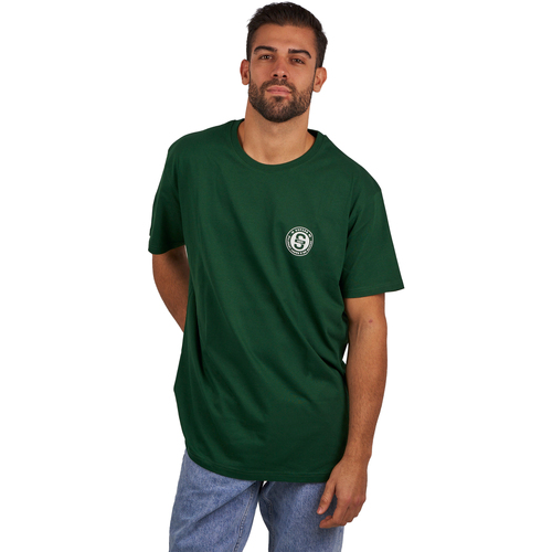Oblačila Moški Majice s kratkimi rokavi Superb 1982 SPRBCO-002-GREEN Zelena