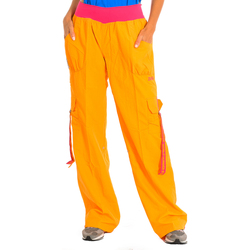 Oblačila Ženske Spodnji deli trenirke  Zumba RN131301-CB55701-ORANGE Oranžna