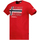 Oblačila Moški Majice s kratkimi rokavi Geo Norway SW1239HGNO-RED Rdeča