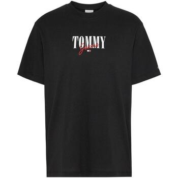 Oblačila Ženske Majice s kratkimi rokavi Tommy Hilfiger  Črna