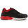 Čevlji  Moški Modne superge Shone 005-001 Black/Red Črna
