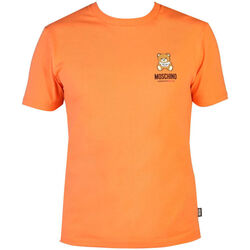 Oblačila Moški Majice s kratkimi rokavi Moschino A0784-4410M A0035 Orange Oranžna
