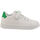 Čevlji  Moški Modne superge Shone 001-002 White/Green Bela