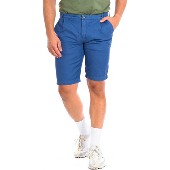 Oblačila Moški Kratke hlače & Bermuda La Martina RMB008-TL257-07048 Modra