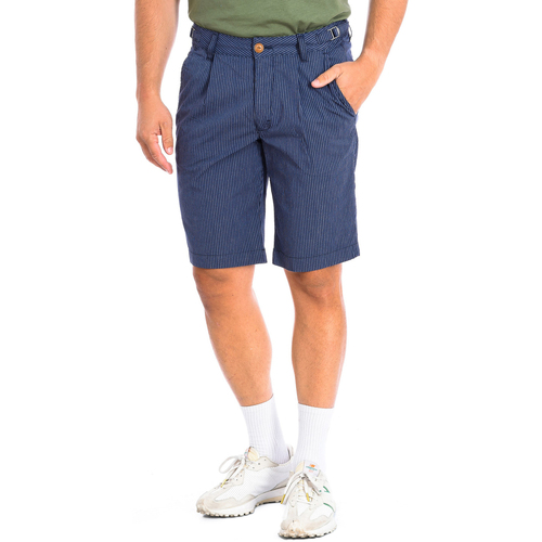 Oblačila Moški Kratke hlače & Bermuda La Martina TMB006-JQ035-S7001 Modra