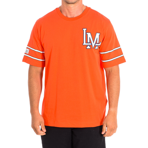 Oblačila Moški Majice s kratkimi rokavi La Martina TMR316-JS206-06097 Oranžna