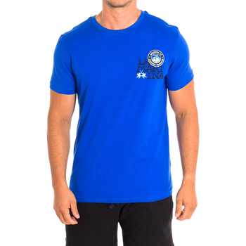 Oblačila Moški Majice s kratkimi rokavi La Martina TMR607-JS354-07120 Modra