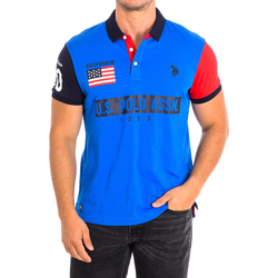 Oblačila Moški Polo majice kratki rokavi U.S Polo Assn. 58877-173 Modra