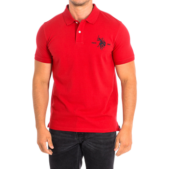 Oblačila Moški Polo majice kratki rokavi U.S Polo Assn. 61424-256 Rdeča