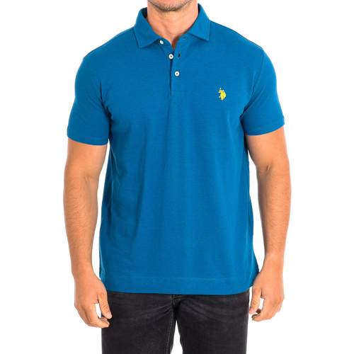 Oblačila Moški Polo majice kratki rokavi U.S Polo Assn. 61462-239 Modra