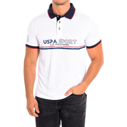 Oblačila Moški Polo majice kratki rokavi U.S Polo Assn. 61798-101 Bela