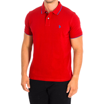 Oblačila Moški Polo majice kratki rokavi U.S Polo Assn. 64308-256 Rdeča