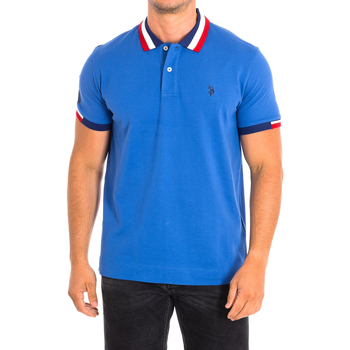 Oblačila Moški Polo majice kratki rokavi U.S Polo Assn. 64775-137 Modra