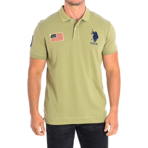 Oblačila Moški Polo majice kratki rokavi U.S Polo Assn. 64777-246 Kaki